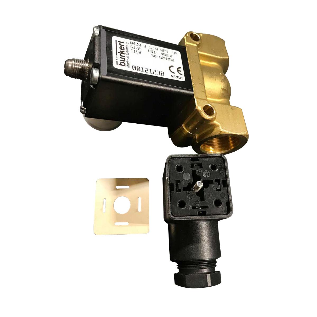 N16382 Bauer OEM Burkert Solenoid Valve | Breathing Air Systems